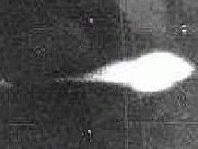 Fotografia de UFO, presente nos arquivos da Operação Prato, da Força Aérea Brasileira.