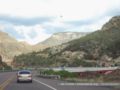 Fotografia obtida na route 60, em Salt River Canyon, no Estado do Arizona, Estados Unidos, em 6 de agosto de 2005.