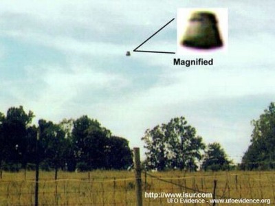 Fotografia de UFO obtida no Alabama [EUA], em 1996.