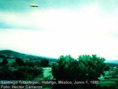 Fotografia obtida por Hector Carranza, em Hidalgo, México, em 1º de junho de 1992