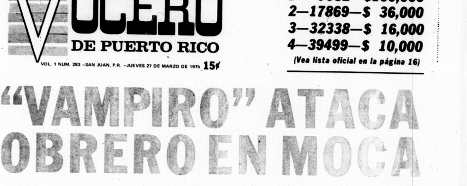 O Caso do Vampiro da Moca O Caso do Vampiro da Moca
